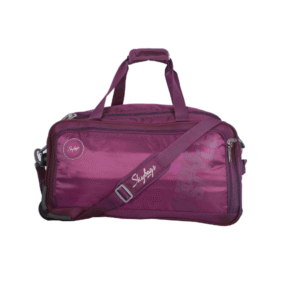 Skybags Casper Trolley Duffle Bag - Purple