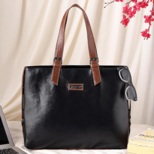 VISMIINTREND Vegan Leather Laptop Tote for Women
