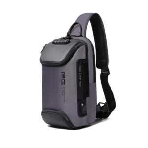 Red Lemon Anti-Theft Crossbody Sling Bag – USB-Charging, Password Lock