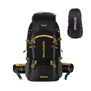 Impulse 60L Rucksack Backpack – Blue, For Men