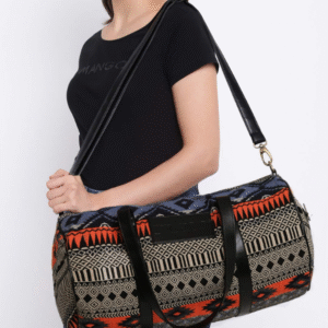 KLEIO Unisex PU Leather Duffel Bag