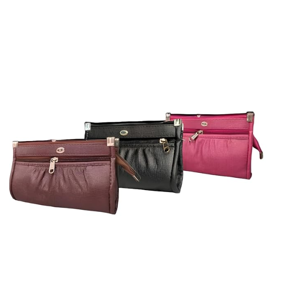 FLIKKER Multi-Zip Daily Use Wallet Purse – Multicolour - Image 2