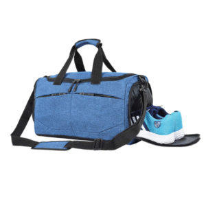 Cranique Gym & Sports Duffle Bag – Grey (QGB2)