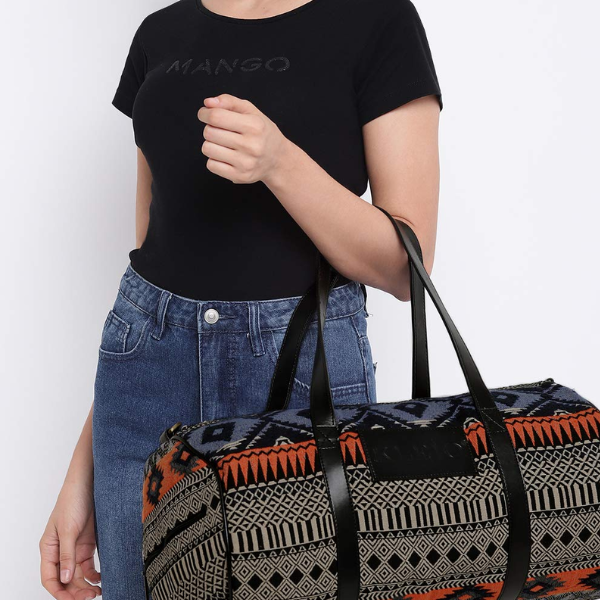 KLEIO Unisex PU Leather Duffel Bag - Image 4