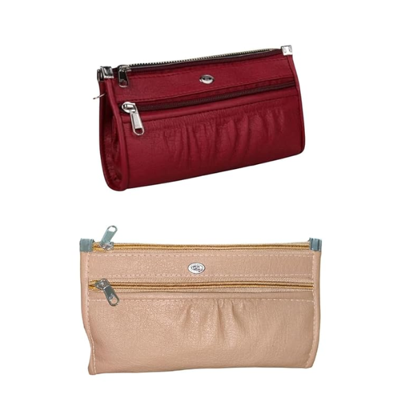 FLIKKER Multi-Zip Daily Use Wallet Purse – Multicolour - Image 4