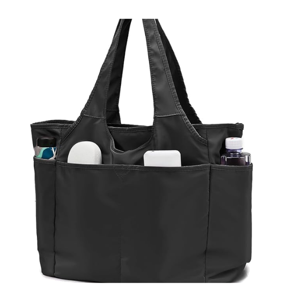 Voroly Women's Tote Bag with Zipper & Pockets - Image 4