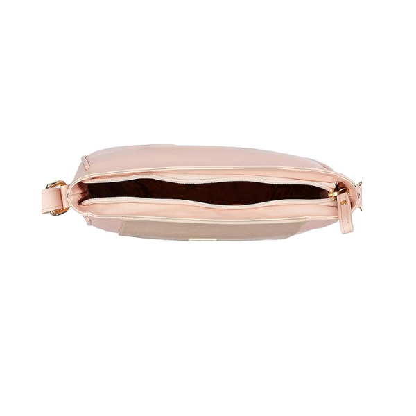 Symbol Women’s Nude Sling Bag - Image 4